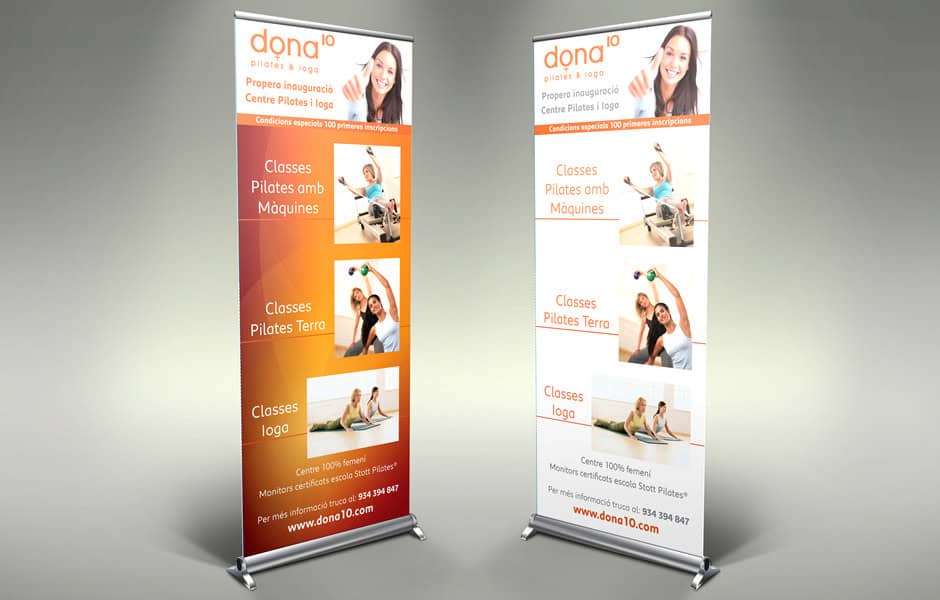 cartel dona10 diseño grafico barcelona