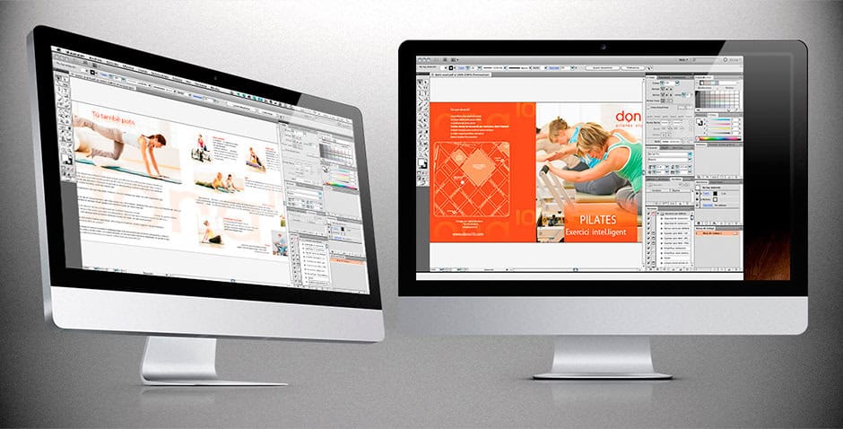 folleto diptico eduweb barcelona