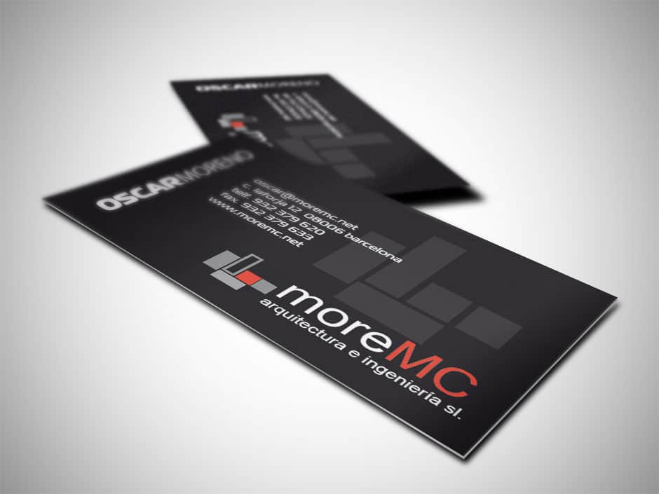 tarjetas visita moremc eduweb barcelona