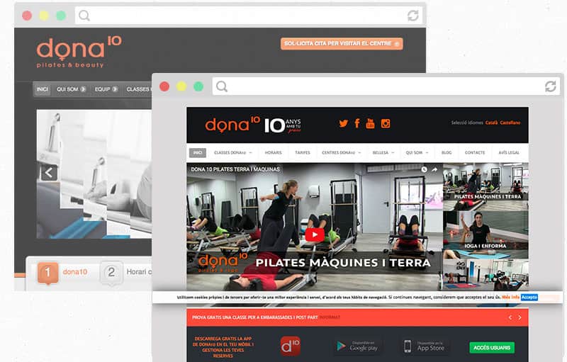 rediseño paginas web barcelona eduweb