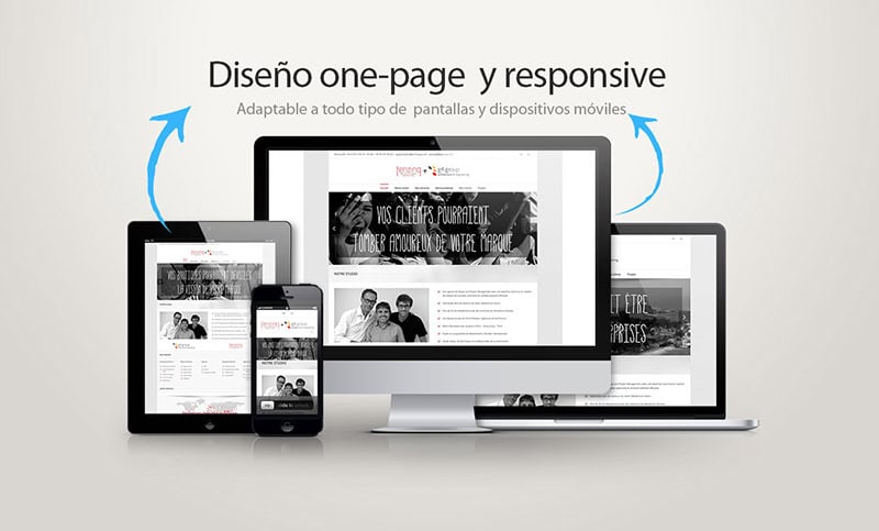 one page estilo eduweb barcelona