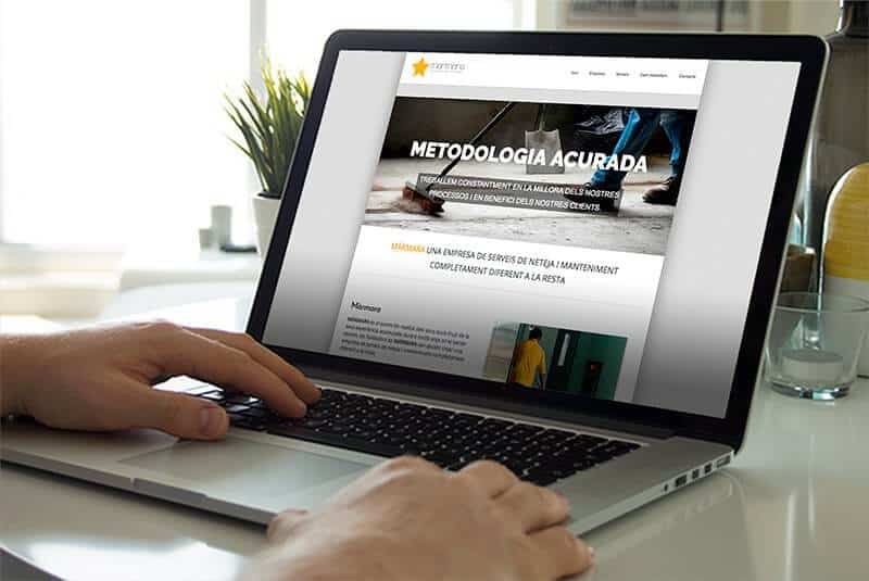 pagina web empresa servicios limpieza