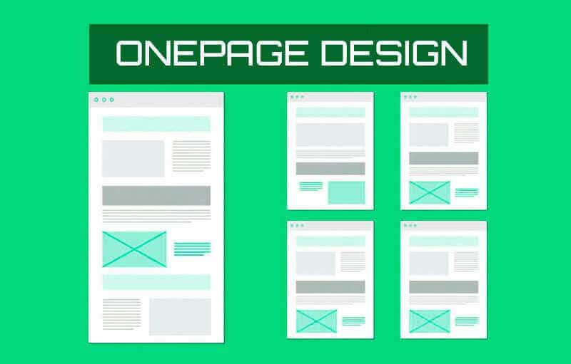 paginas one page ventajas y desventajas eduweb