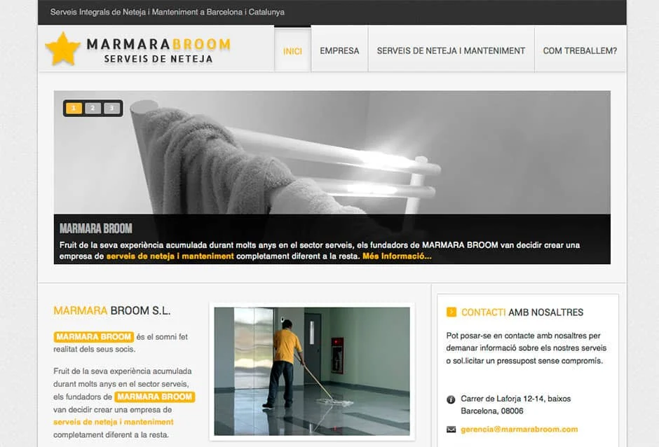 marmara broom limpiezas pagina web eduweb barcelona