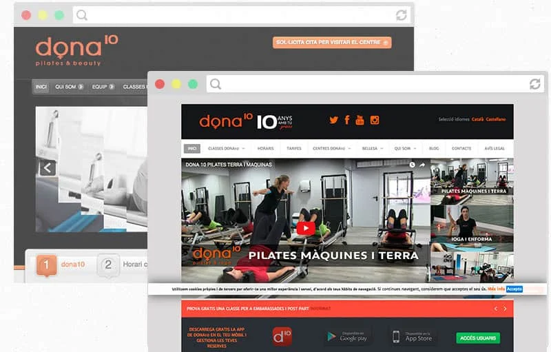 rediseño paginas web barcelona eduweb
