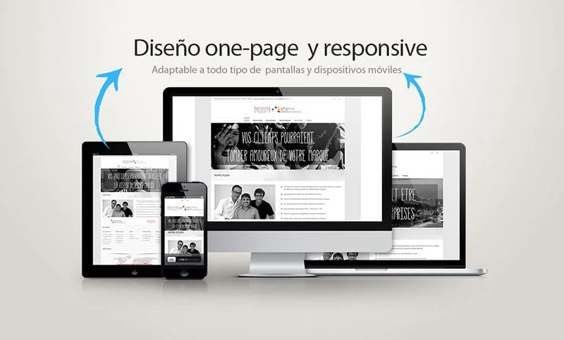 one page estilo eduweb barcelona