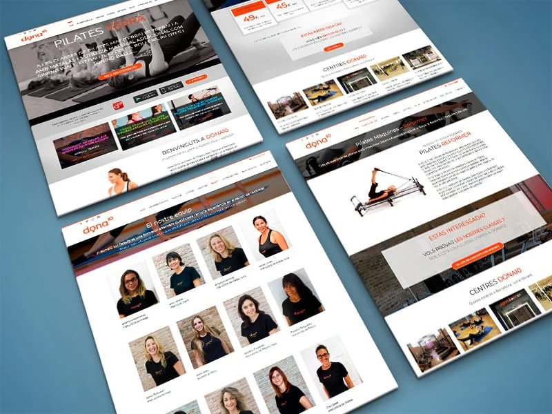 pagina web dona10 pilates barcelona eduweb